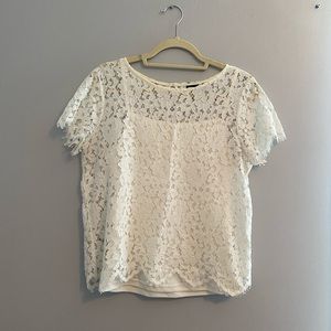 White Lace Top